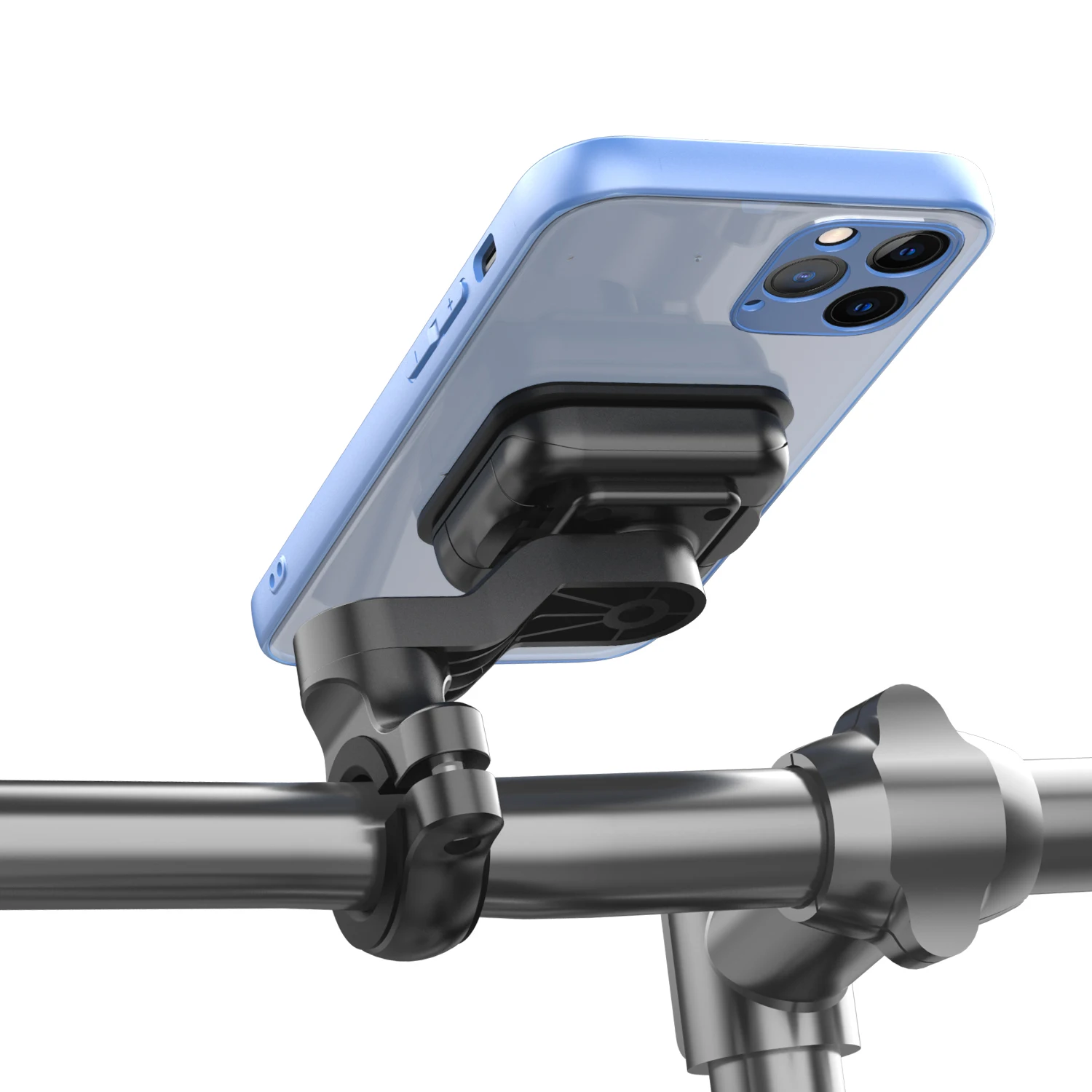New Design Magnetic Motorcycle Phone Holder 360 Rotation Vehicle Mobile Phone Bike Mount