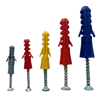 Custom Wholesale Good Quality 5mm Plastic Wall Anchors/Plastic Wall Plugs