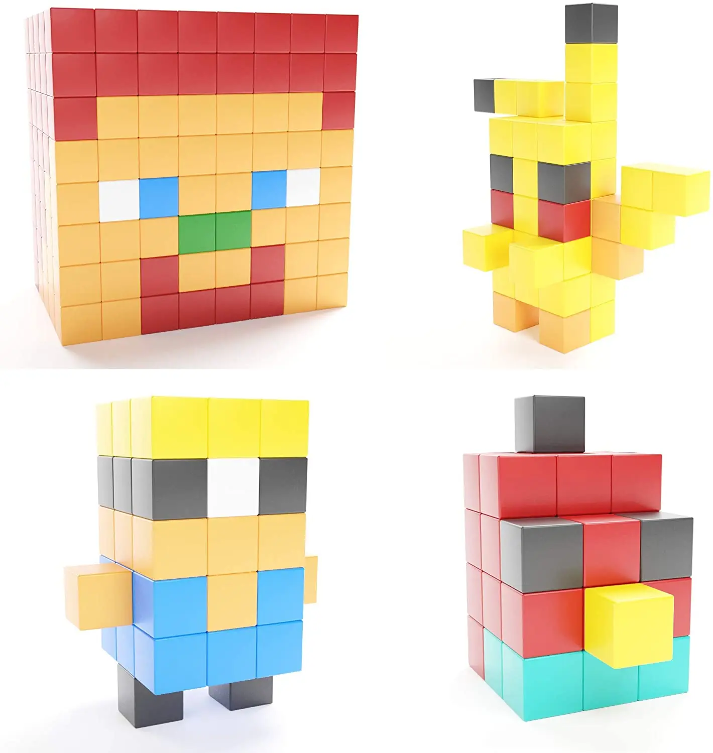 Magic Cubes Magnetic Cubes kid Toddlers Toys Montessori Preschool Toy