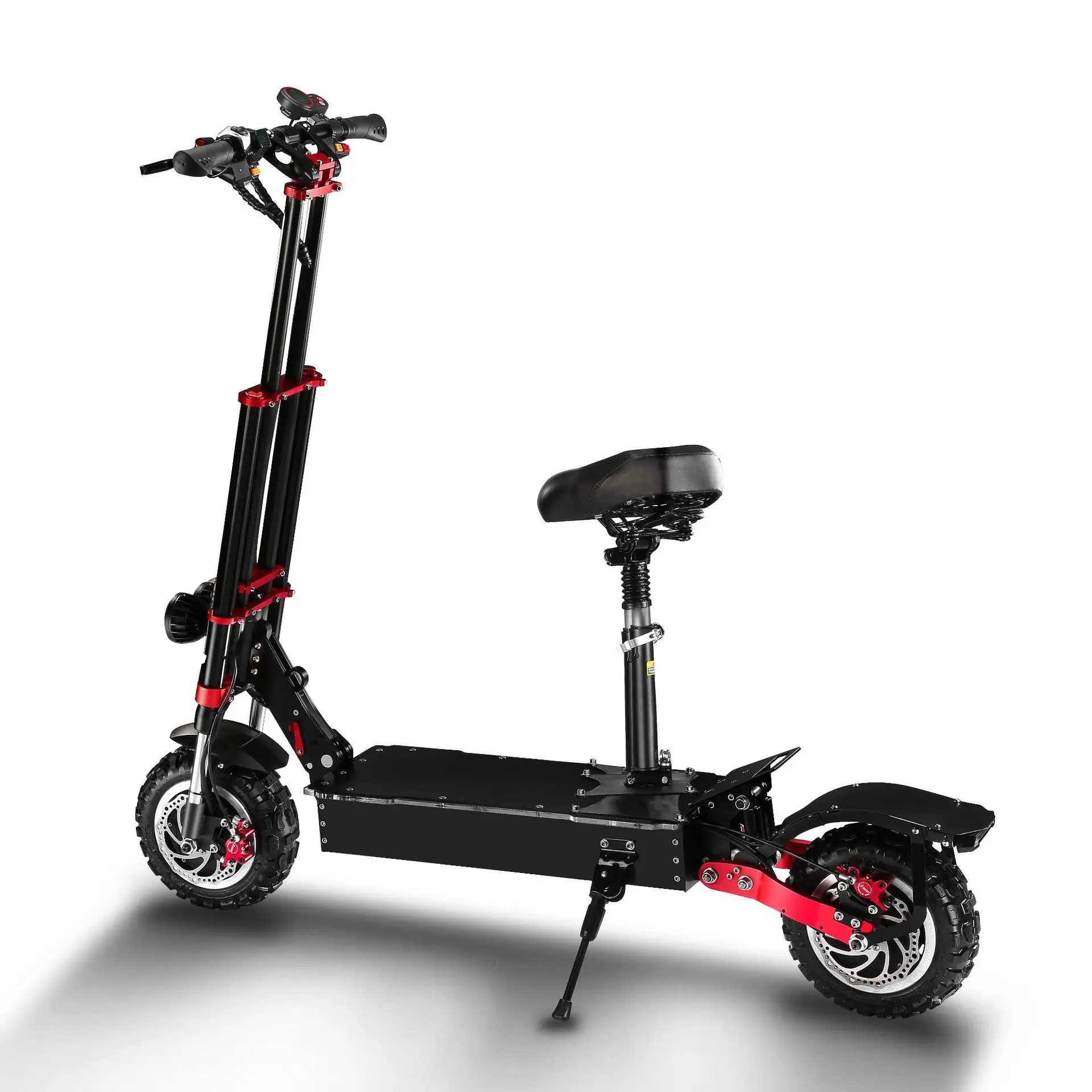 Fast Folding Electric Scooter With A Seat 5600w 60v Electric Scooter With Lights Electric Bicycles For Adults