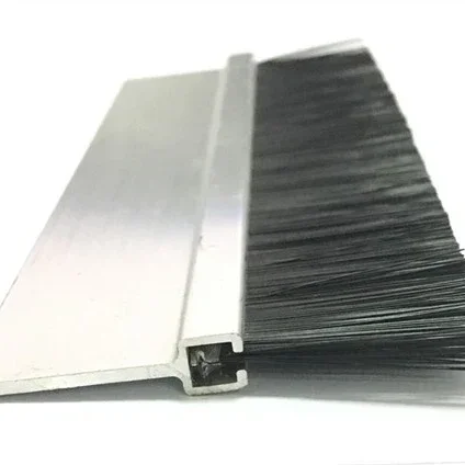 7.6 x 99.3 cm pp bristle strip brush sweeping seal Sliding door brush seal for easy installation of windproof strips