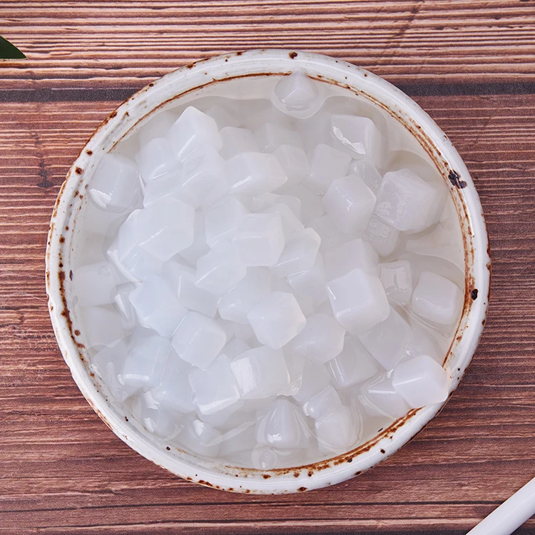 Горячая распродажа! Пузырьковый чай с ингредиентами Nata De Coco для фруктового чая кокосового желе и