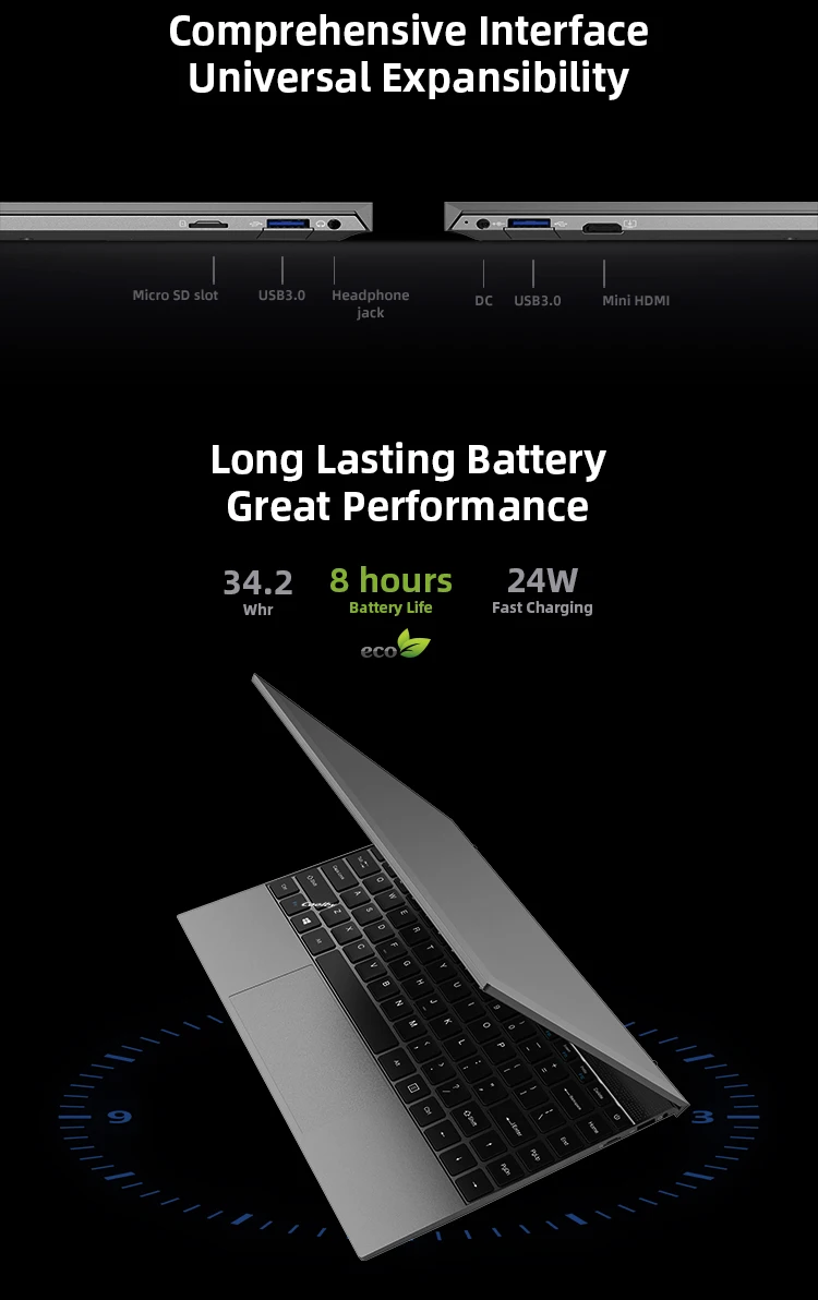 14Inch Win11 Wifi 8Gb Ram 128/256Gb Rom 1920*1080 Online Laptop Sales Mini Brand New Lowest Price ENVY14 Laptop Computer