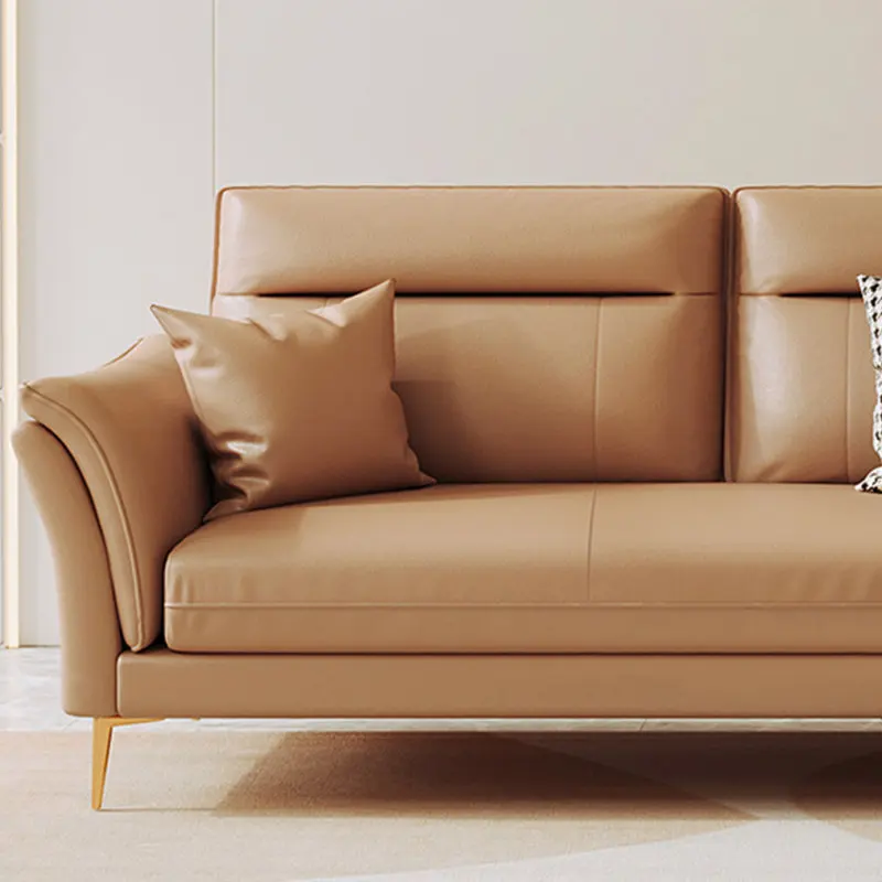 Wholesale New Design Microfiber Fabric Living room Sofa Three Seat Upholstered Sofa