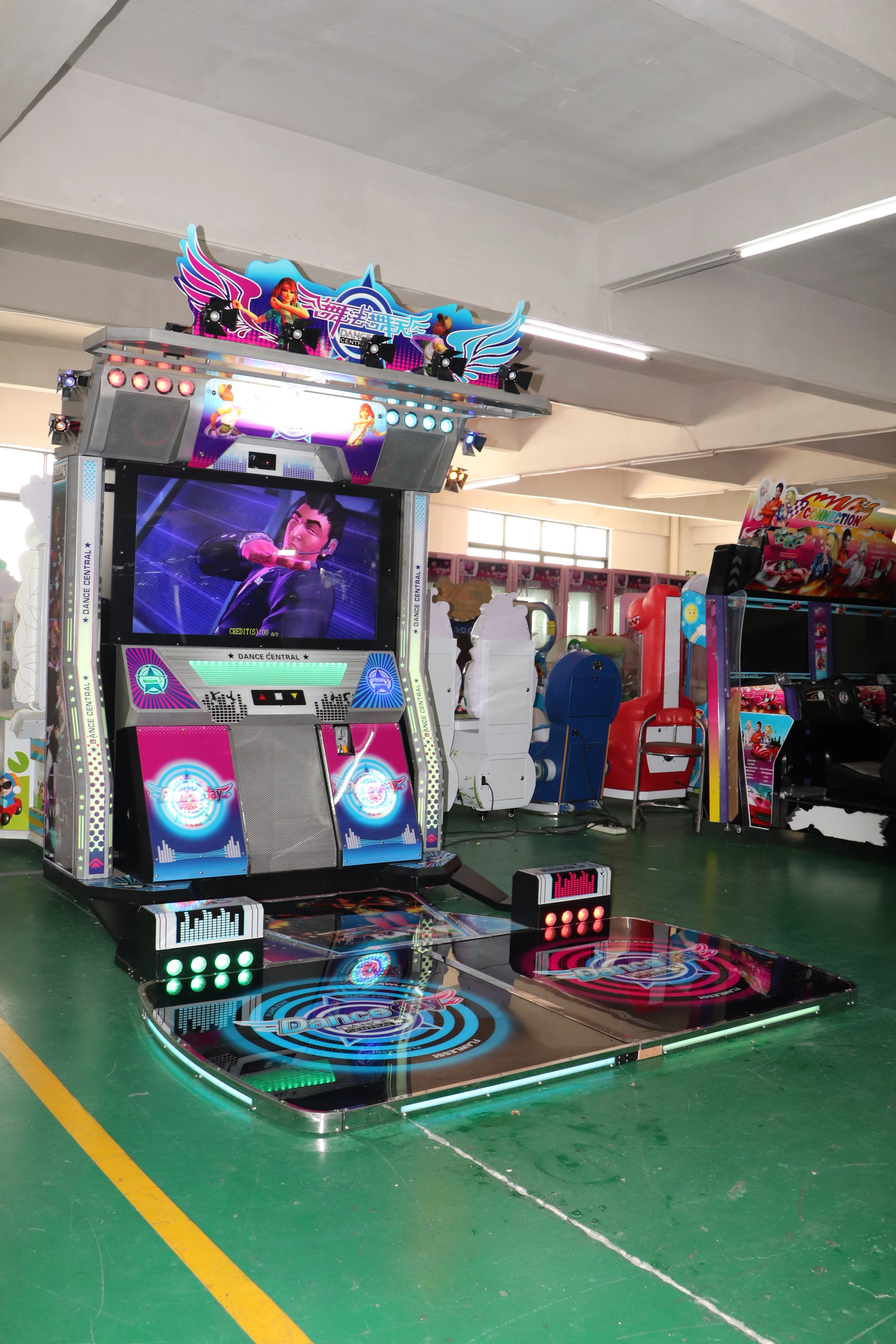 2023 New Product Amusement Arcade Pump It up Dance Machine Music Rhythm It up Dance Revolution Machine