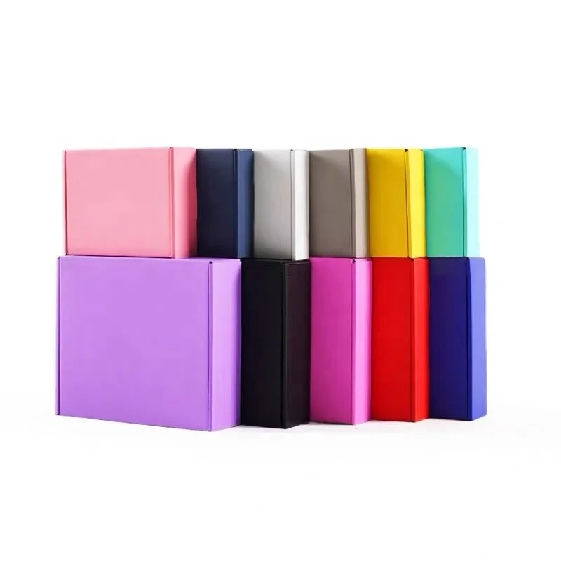 Изготовленный на заказ логотип розового цвета косметическая Гофрированная упаковка почтовая коробка Транспортировочная бумажная с гарантией качества