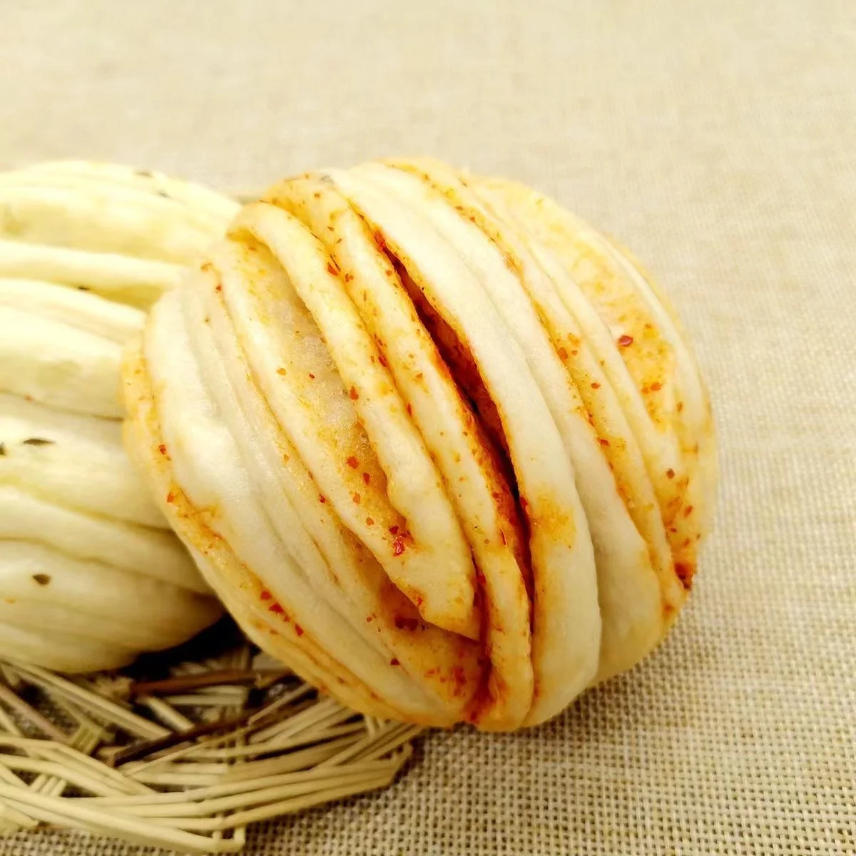 Professional Factory Chinese Factory Price Chinese bun Frozen bread steamed twisted roll