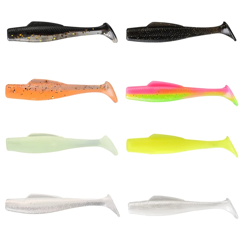 Palmer 4cm 6cm 8cm 10cm 12cm soft plastic fishing lure 8 colors soft bait lures TPE swim bait fishing lures soft wholesale
