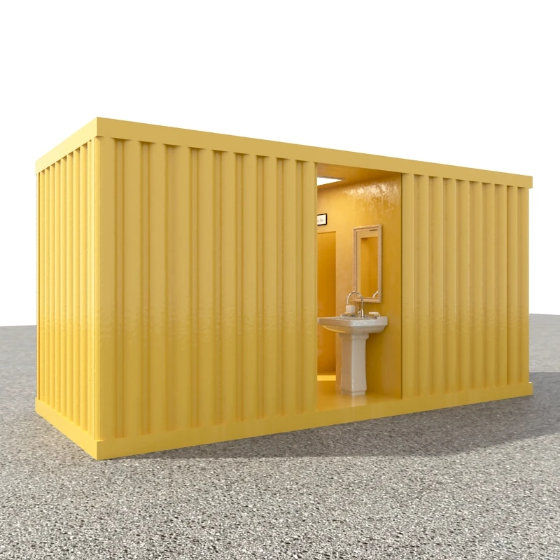 Easy Installation container camping  mobile portable   toilets for sale