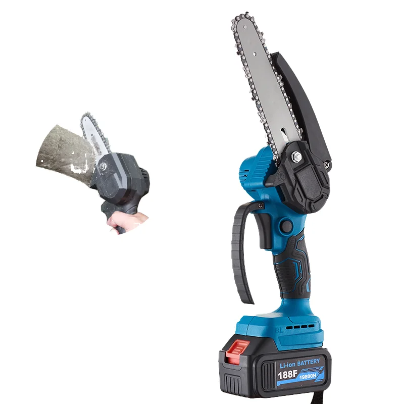 MKT Mini Electric Chain Saw Industrial and DIY Grade Wireless Rechargeable for Wood Supports OEM Customization