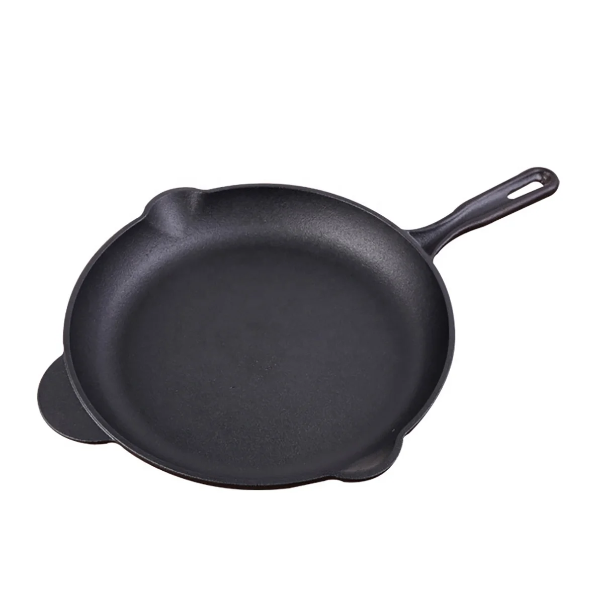 OEM High Quality Pre-seasoned Cast Iron Frying Pan
