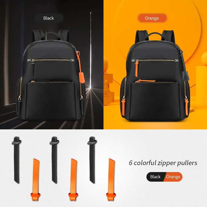 BOPAI Waterproof 13 Inch Travel Fashion Daily Leisure Light For Ladies Bag Back Pack Business Women Casual Laptop Backpack