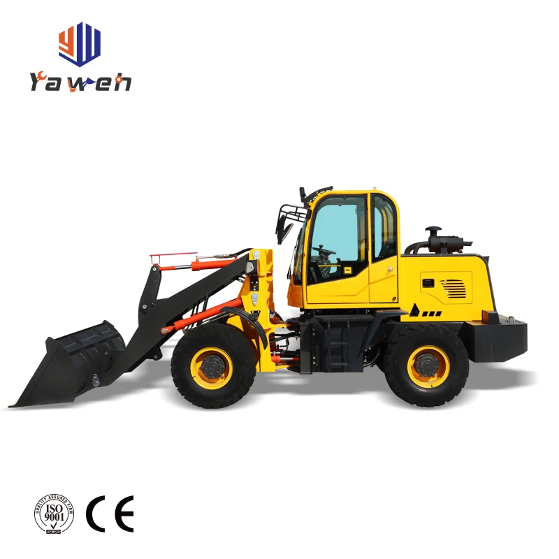 Китайский новый дизайн компактный трактор YAWEH 4x4 2500 кг экскаватор-погрузчик на 2 5 тонн