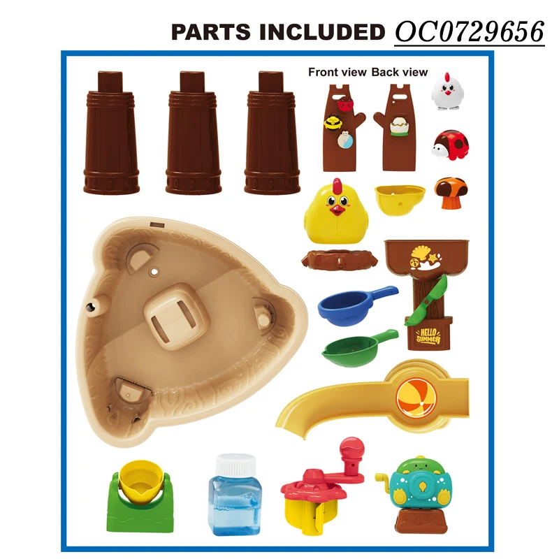 Высококачественный Летний большой игровой набор игрушек для водного стола детей