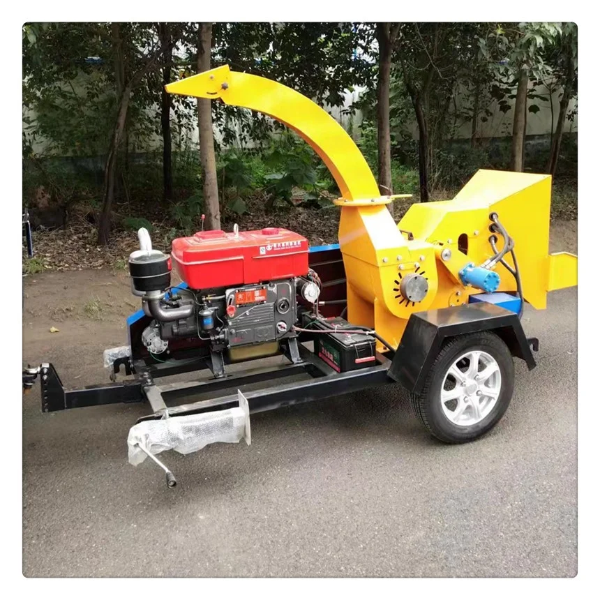 What else can a machine that crushes branches do?