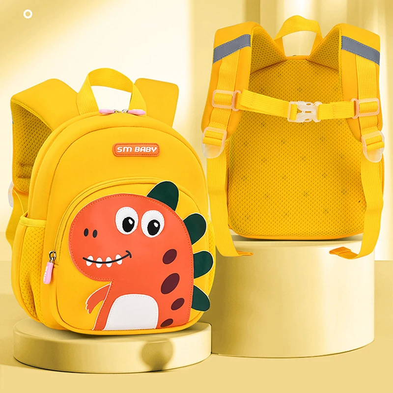 3d Cartoon Dinosaur Children Backpack Kids Girls Boys School Bags for Toddler Baby Kindergarten Boys