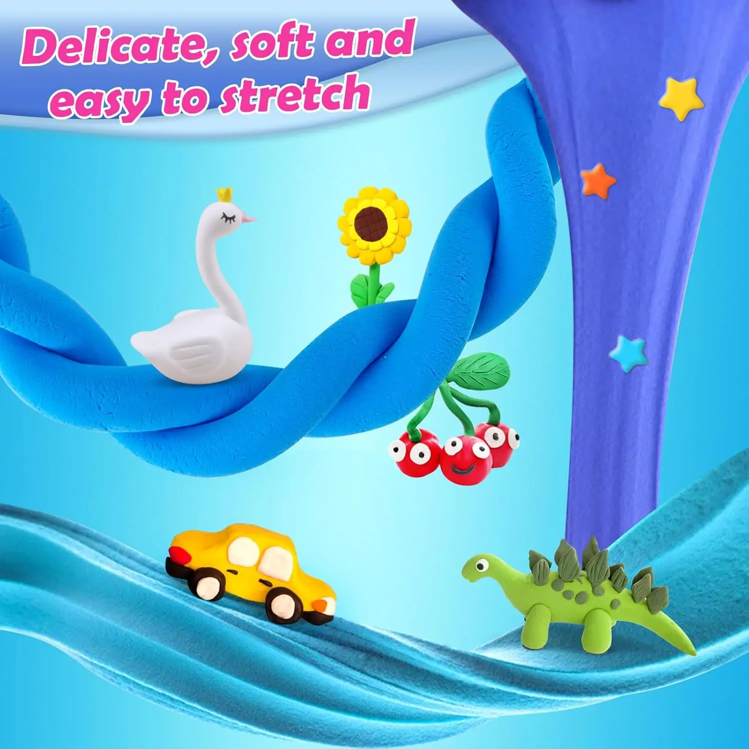 Оптовая Продажа с фабрики Экологически чистая мягкая глина 500 г многоцветный Пластилин для детей пластилин пластилина Набор изготовления слайма «DIY»