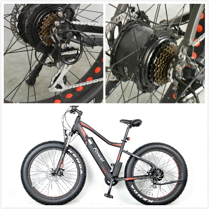 Best price Mountain electric bike 48V750W powerful bafang motor electric bike bicycle Fat tire E bike