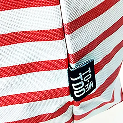 Custom Travel Shopping Striped Beach Bag Tote Bag Large Oxford Cloth with PP Handle Accept Customized Logo 1pc/opp Bag Chinese