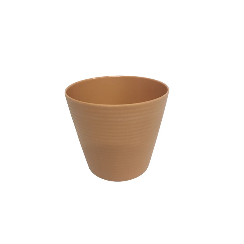 Modern Resin Flower Pots For Small Succulent Plant Indoor Table Top Wholesale Plastic Bonsai Vase For Shopping Mall Use