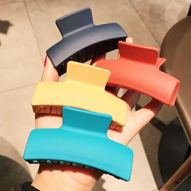 
Hair claws clips simple candy-colored painted hair grip for women hair accessories for women 