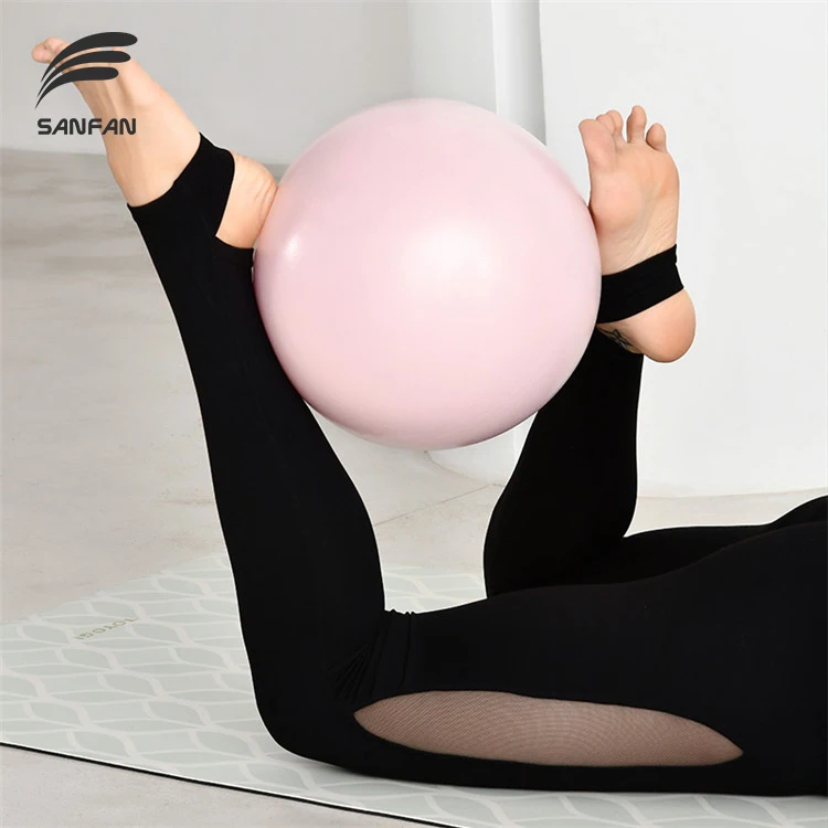 
Stability Exercise Training Gym Anti Burst and Slip Resistant Mini Yoga Pilates Ball,Small Pilates Ball With Custom Logo 