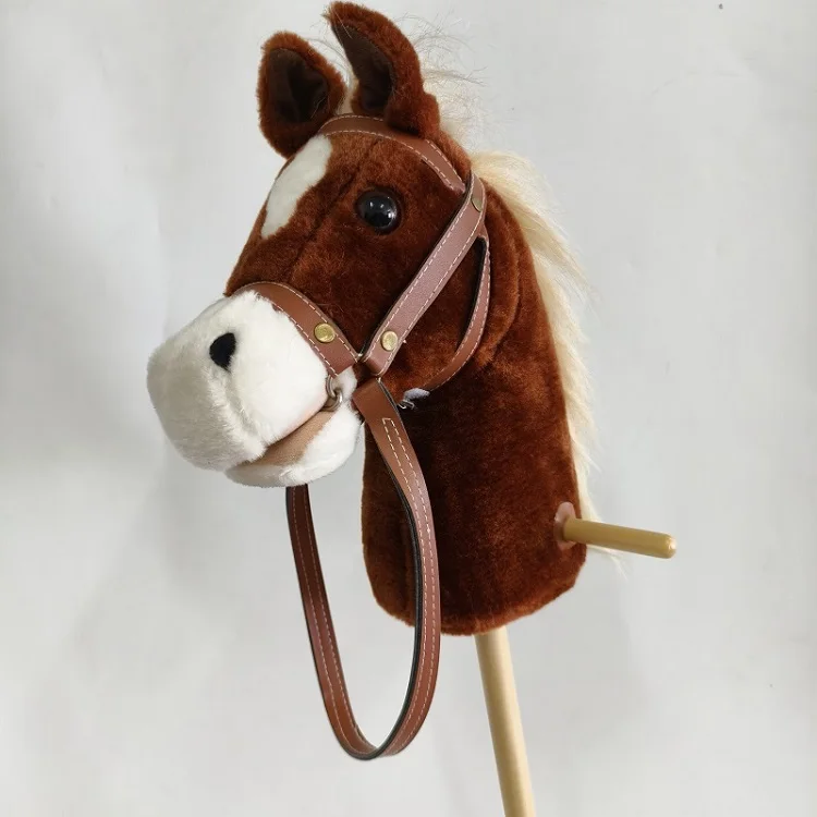 Toy Hot Sale High Quality Plush Hobby Horse Stick Horse Toy For Kids
