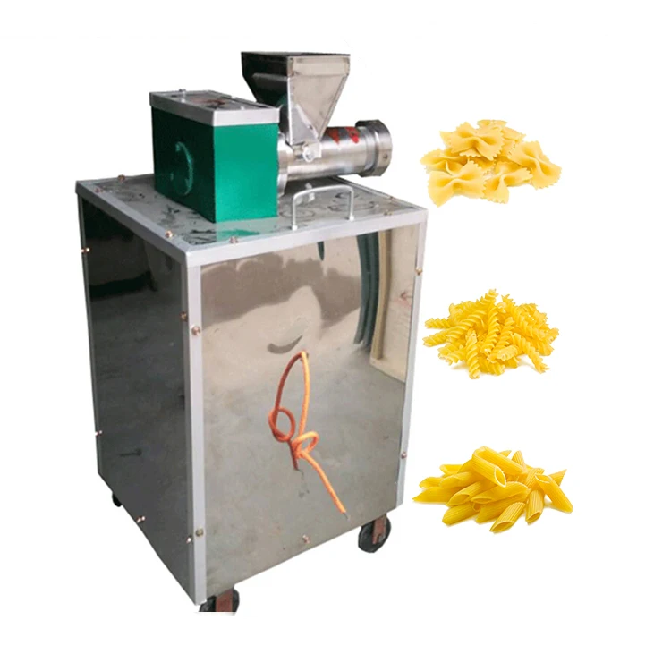With different molds spaghetti macaroni pasta maker Hollow tube noodles forming machine processing macaroni pasta making machine