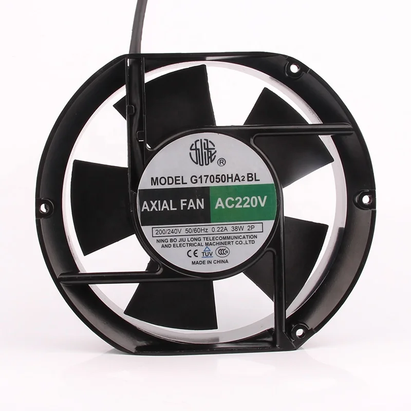 Новый AC220V 38 Вт DC EC 172x150x51 мм 17251 17 см Sino-зарубежное совместное предприятие Kowloon центробежный промышленный вентилятор охлаждения G17050HA2BL