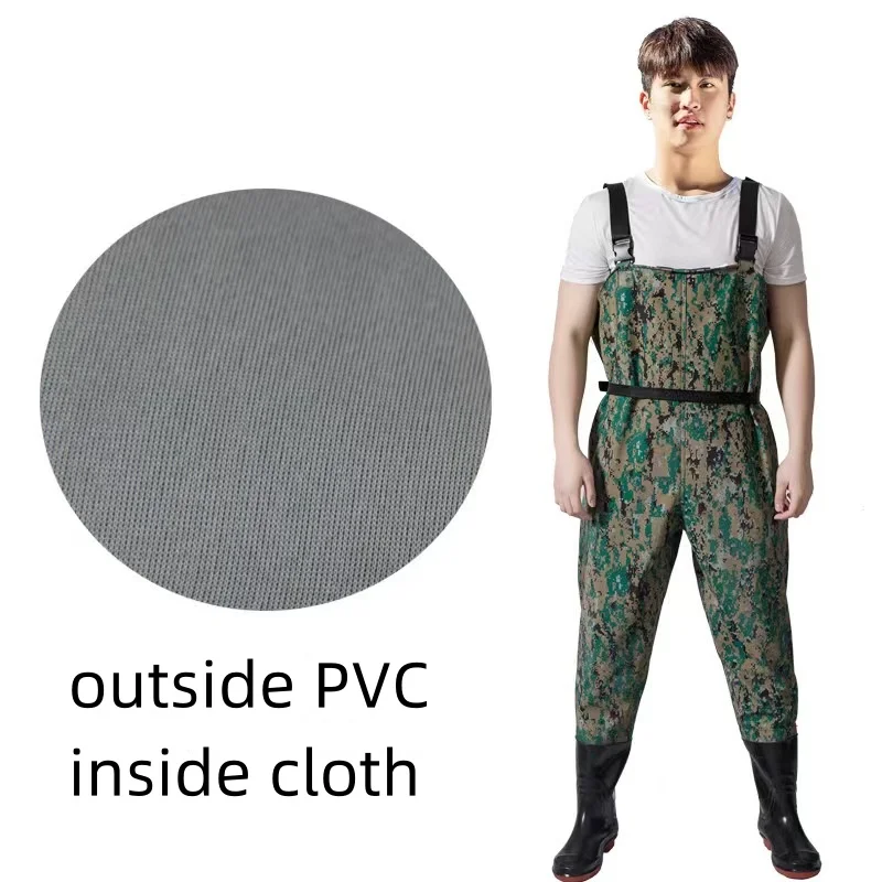 Byloo Adult Fishing Pants Suit For Men and Women Lightweight Bootfoot Fishing Chest Wader Nylon Fishing Waders Waterproof
