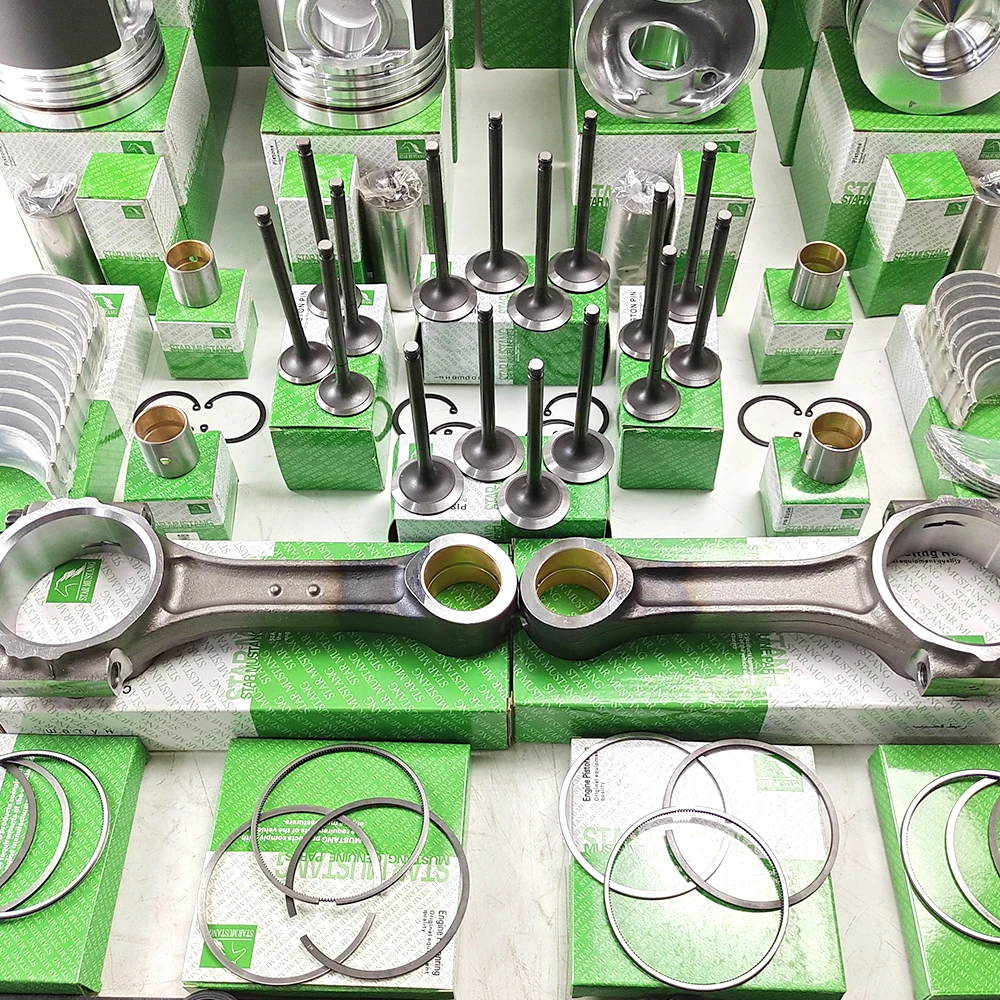 4HK1 4HK1TC Liner Kit Piston Ring 8-98041-062-0 Valve Gasket Kit Bearing Bush For Isuzu Engine Overhaul Repair Kit