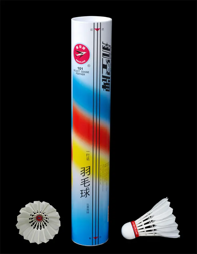 ZUOMAN 2023 NEW Aeroplane EG1130 Black Label Class A Goose Feather Badminton Shuttlecock