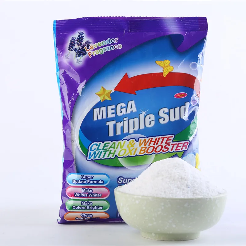 OEM Wholesale Perfumed Disposable Laundry Detergent for Apparel Use Stocked Powder Washing Detergent