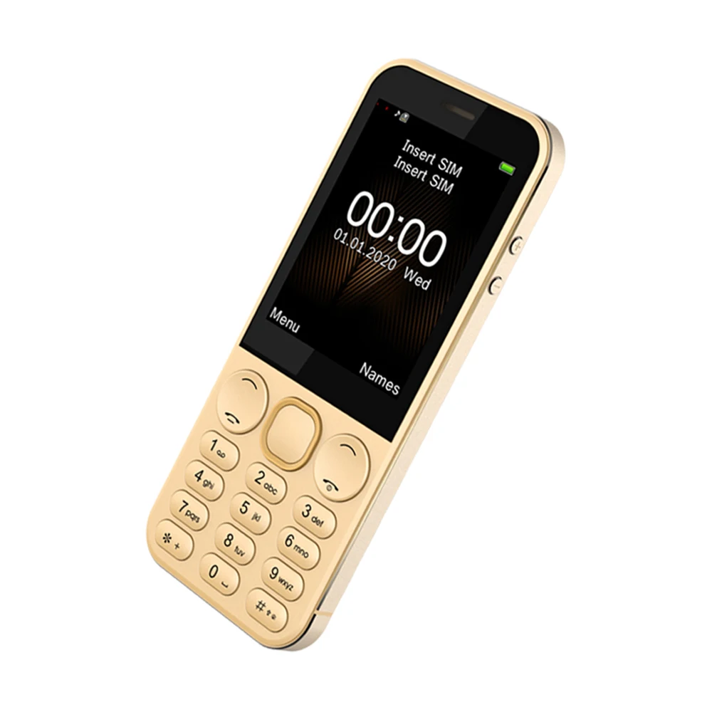 2.8 inch screen dual sim metal middle frame 1350 mAh battery 4G volte best cell phones