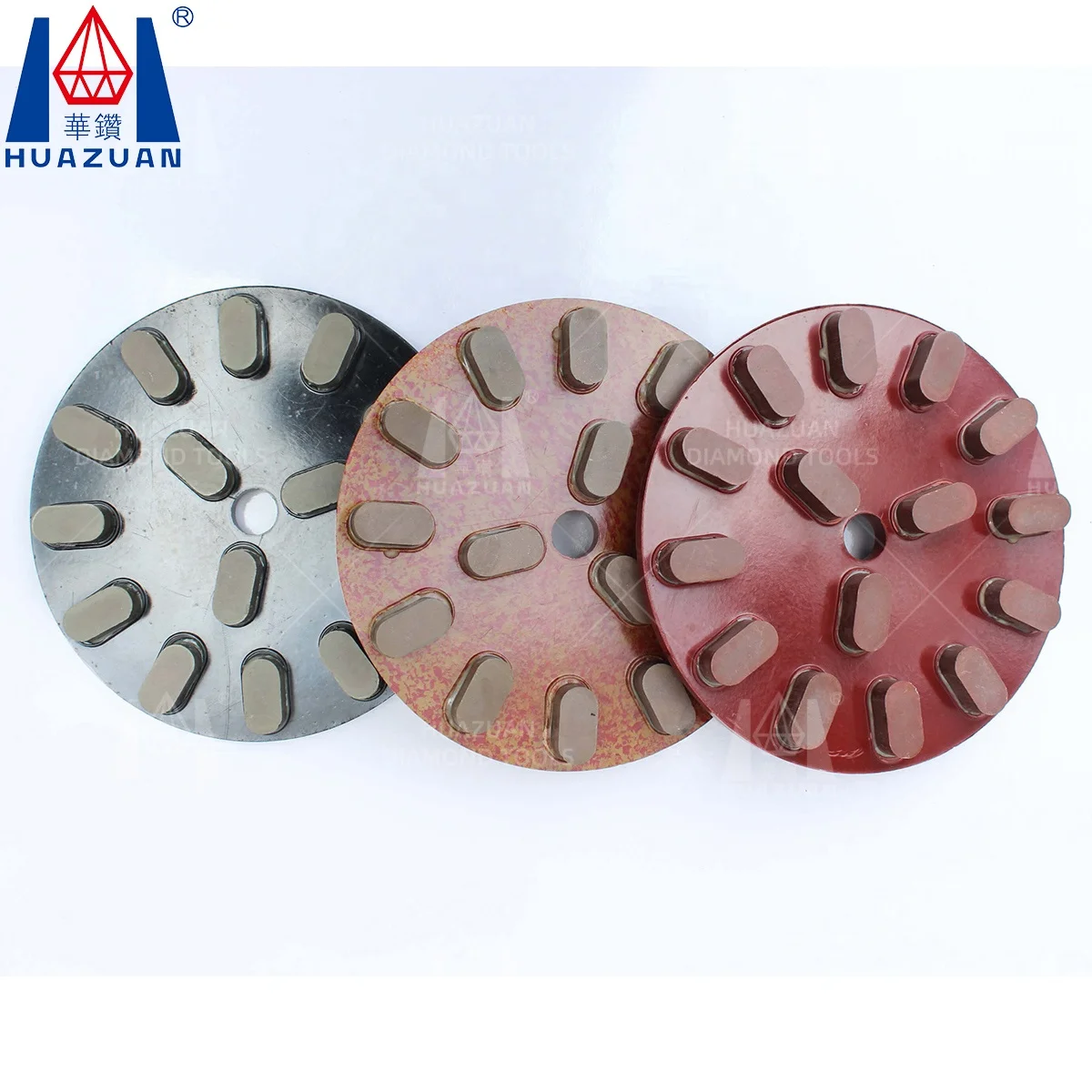 OEM Customizable Diamond Grinding Disc for Iron Plate & Granite Slab Resin Grinding Disk for Metal Polishing Used on Sander