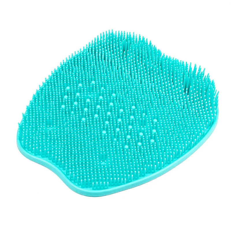 Shower Foot Scrubber Mat with Non Slip Suction Cups Cleans Smooths Exfoliates Massages Your Feet Without