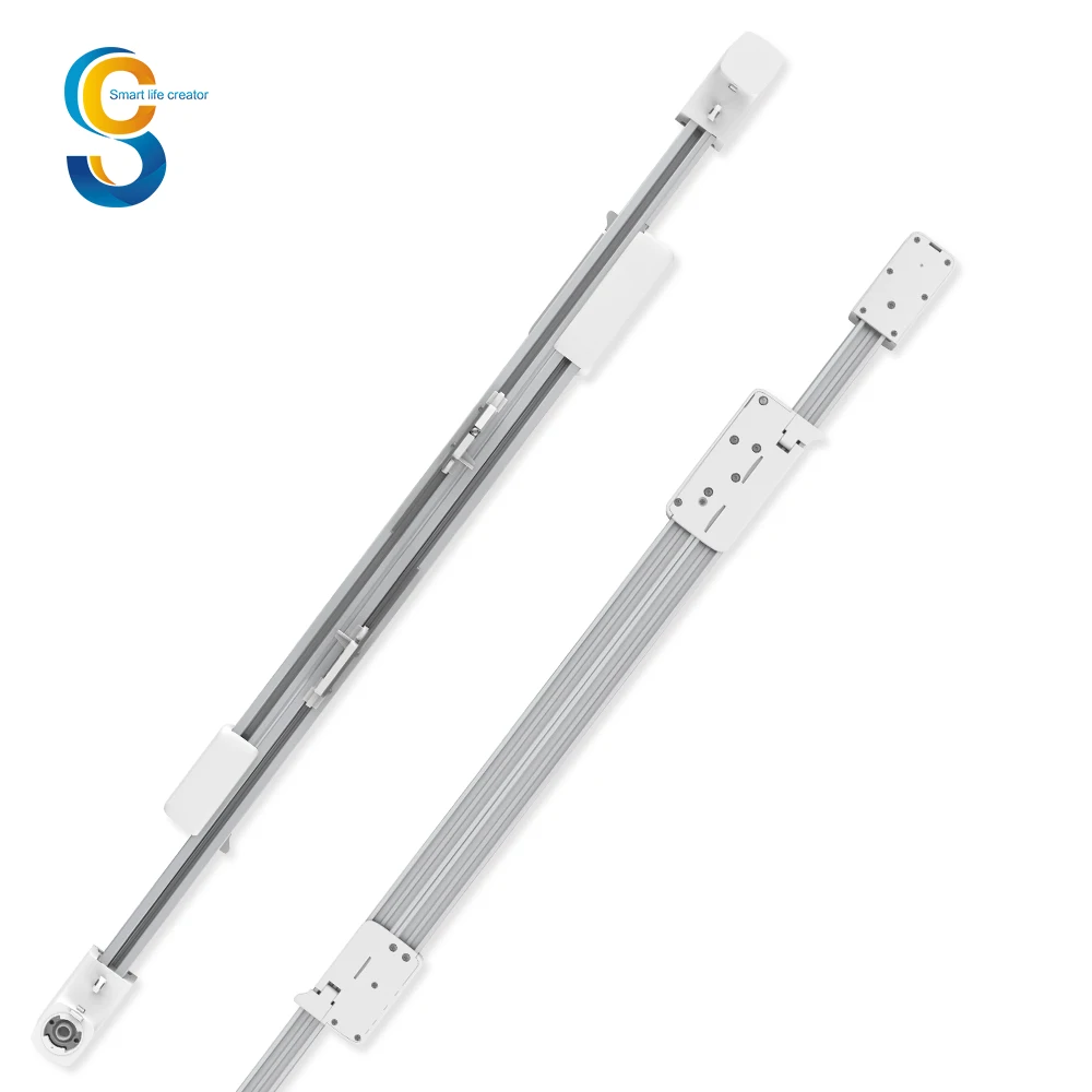 Electric Aluminium Spring Tension Bending Machine Track Tree Piece Set Thermal Vehicle On Ceiling Mount Curtain Flat Rail