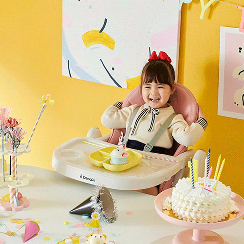 Американский дизайн 2 в 1, алюминиевый стул для кормления и сна с четырьмя колесами