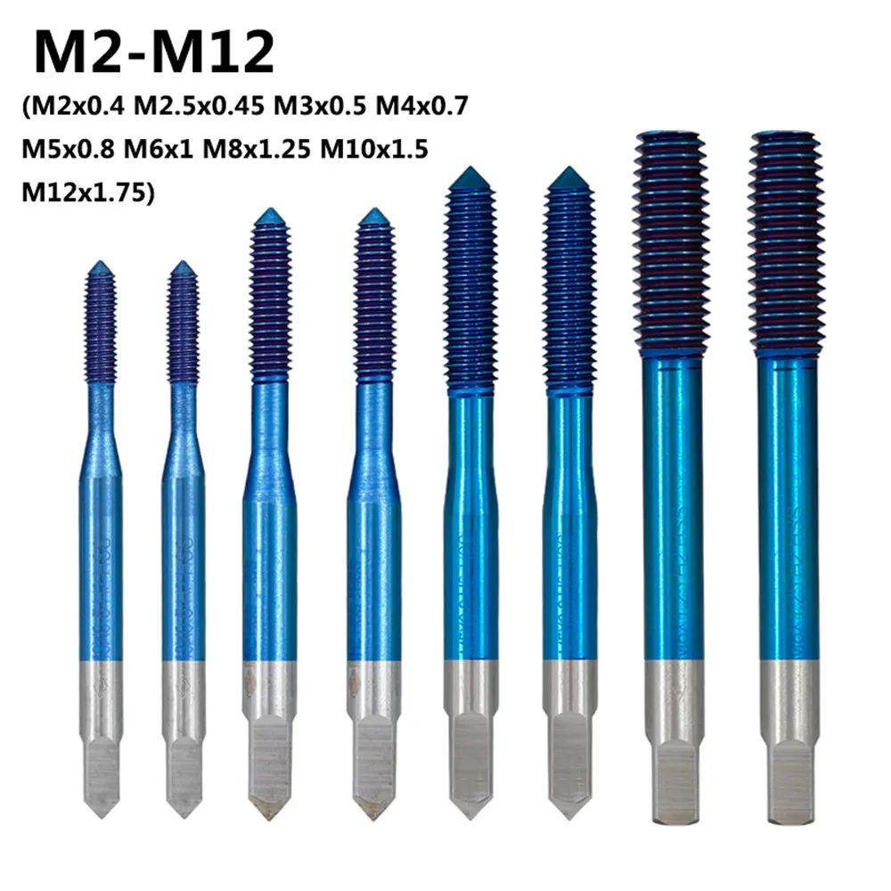 Fluteless Forming Machine Taps M2-M12 Metric Machine Plug Tap Extrusion Taps Hss Thread Tap Drill