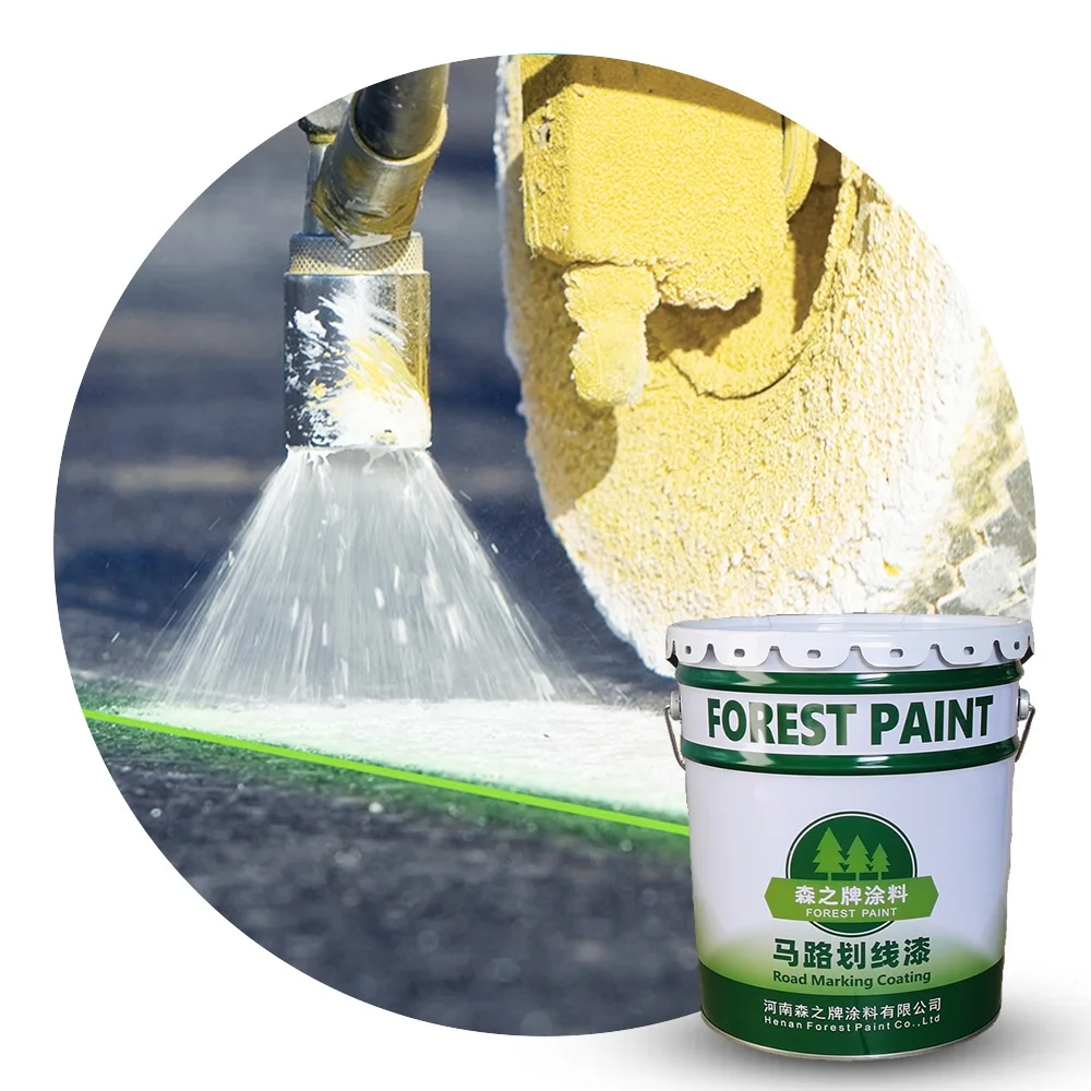 Competitive Price Solvent Based Cold Plastic Structural Traffic Road  Line Marking Paint Coating