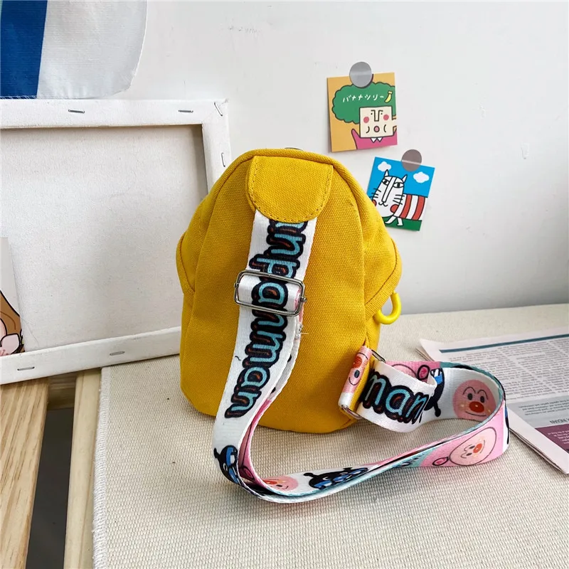 Cute Mini Bee Kids Purses And Handbags Waist Bag Canvas Fashion Cute Cartoon Child Mobile Phone Bags Cartoon School Bag