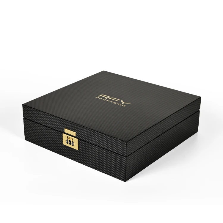 Luxury High Quality Diamonds Decoration Wooden Perfume Packaging Box Wooden Jewelry Storage Essential Oil Box Perfume