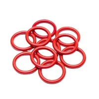 Quality assurance Rubber silicone O-ring Red white O-ring Food grade SIL O-ring