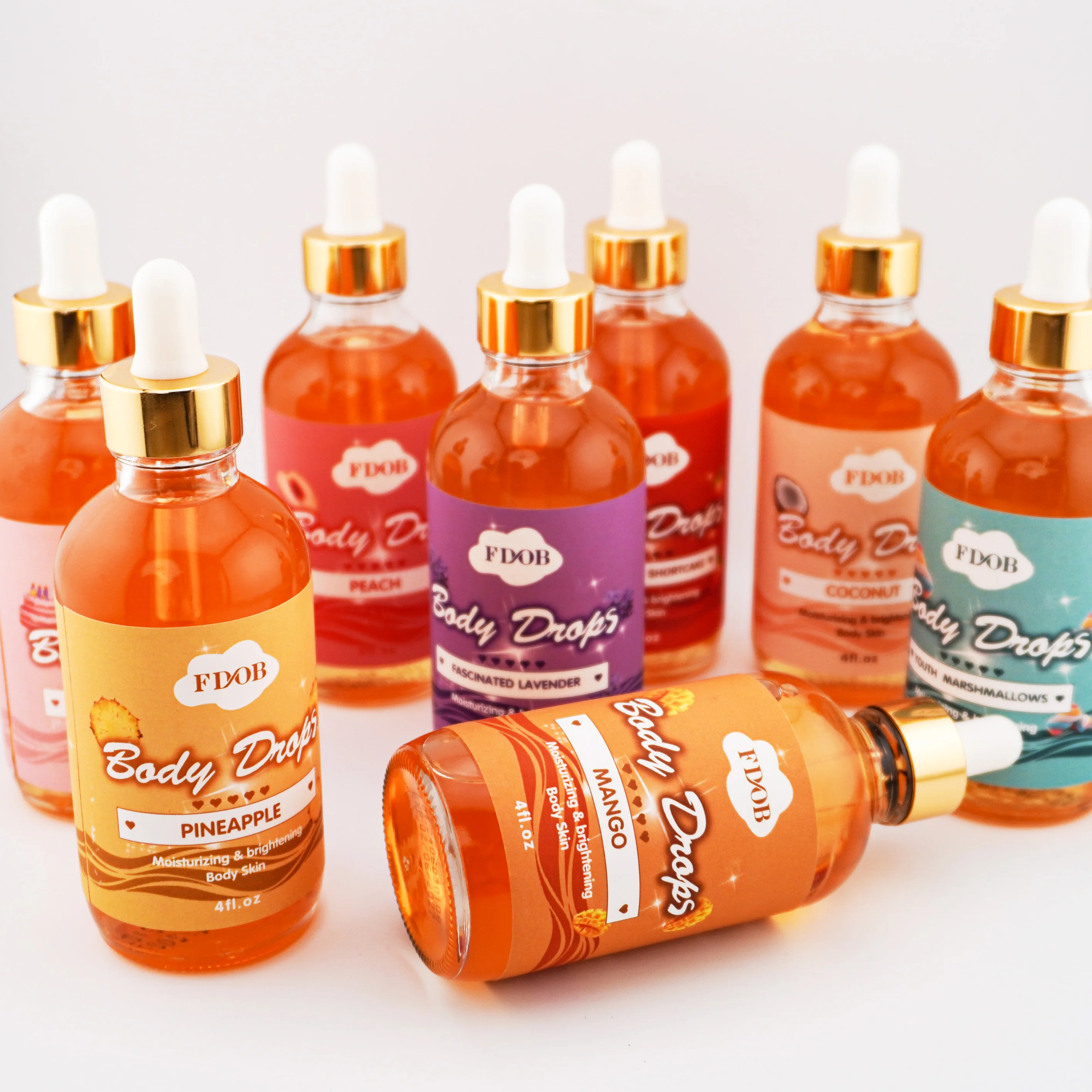 Hot selling natural vitamin c oil vitamin a facial oil face essential female body massage essential face oil