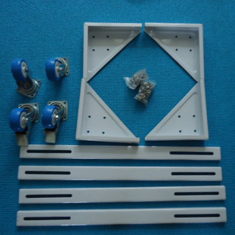 Высококачественная стальная Регулируемая подставка для холодильника, подставка для стиральной машины с колесами