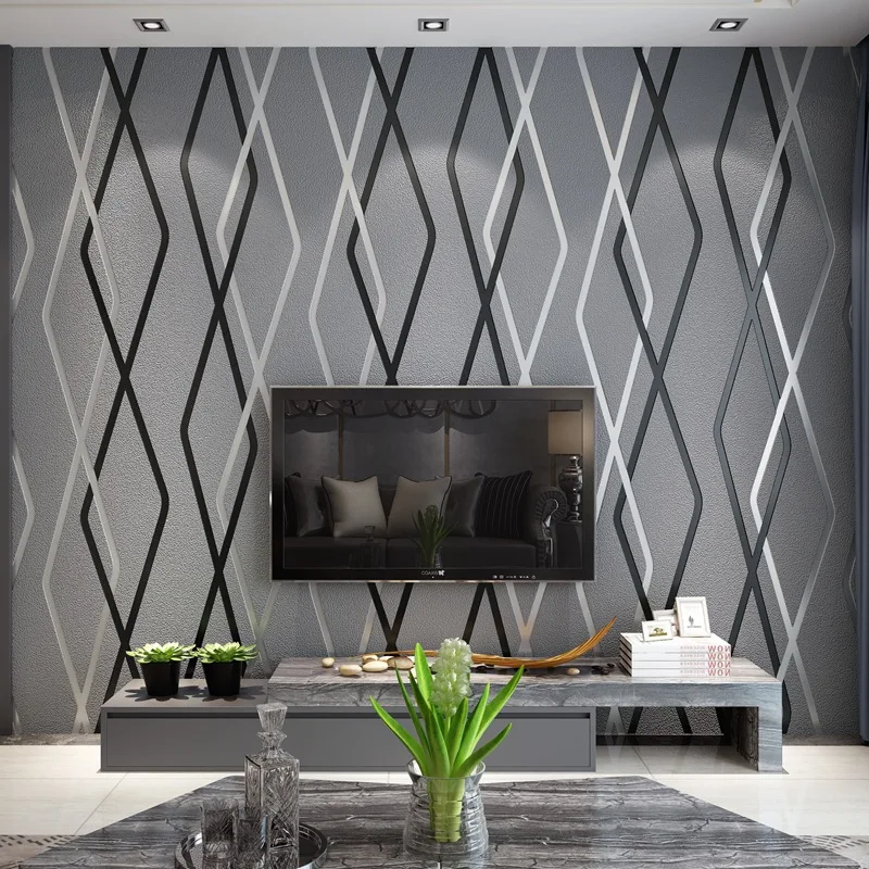 Classical Style Rolls Luxury Wall Paper Wallpaper With Ce Certificates