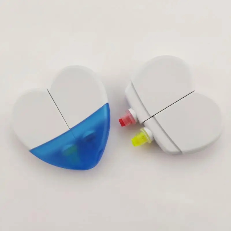 heart shape solid highlighter