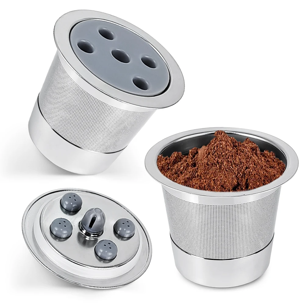 Многоразовые пустые кофейные капсулы Baming из нержавеющей стали для машины Keurig