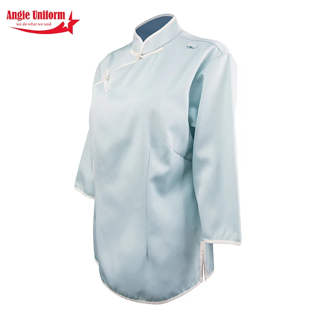 High Quality Hotel Long Sleeve Waiter Dress Service Office Cleaning Uniforms For Women