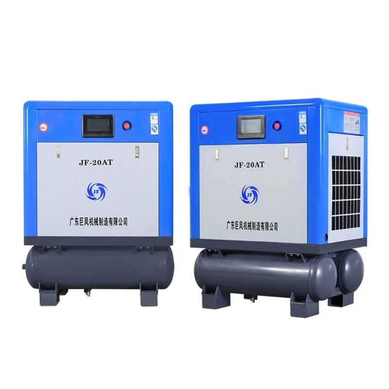  Electric Air Compressor Screw 7.5kw Silent 10hp Oil
